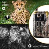 Maxbell Maxbell 20MP 1080P Hunting Wildlife Trail Camera Trap HC900A 44 IR LEDs Wireless