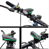 Maxbell Maxbell Super Bright USB Led Bike Bicycle Light Rechargeable Headlight Set Green