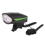 Maxbell Maxbell Super Bright USB Led Bike Bicycle Light Rechargeable Headlight Set Green