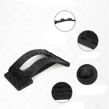 Maxbell Maxbell Magic Back Pad Back Stretcher Massager Support Acupuncture Kit Black Orange