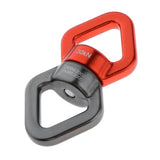 Maxbell Maxbell 30KN Rotary Connector Hammock Swing Spinner Rope Swivel Connector Orange