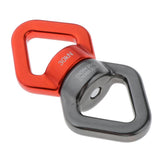 Maxbell Maxbell 30KN Rotary Connector Hammock Swing Spinner Rope Swivel Connector Orange