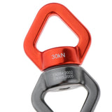 Maxbell Maxbell 30KN Rotary Connector Hammock Swing Spinner Rope Swivel Connector Orange