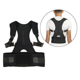 Maxbell Maxbell Posture Corrector Back Brace Clavicle Shoulder Belt Support Black XL