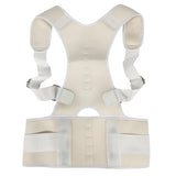 Maxbell Maxbell Posture Corrector Back Brace Clavicle Shoulder Belt Support White 2XL