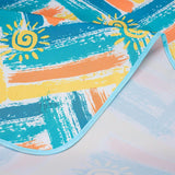 Maxbell Maxbell Waterproof Picnic Blanket Travel Outdoor Beach Camping Rug Sunny Holiday