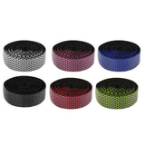 Maxbell Maxbell Soft Bike Handlebar Tape with Bar End Plugs Outdoor Sports Non-slip Black