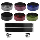 Maxbell Maxbell Soft Bike Handlebar Tape with Bar End Plugs Outdoor Sports Non-slip Black