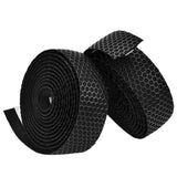 Maxbell Maxbell Soft Bike Handlebar Tape with Bar End Plugs Outdoor Sports Non-slip Black