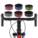 Maxbell Maxbell Soft Bike Handlebar Tape with Bar End Plugs Outdoor Sports Non-slip Black