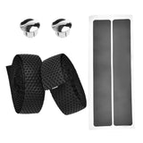 Maxbell Maxbell Soft Bike Handlebar Tape with Bar End Plugs Outdoor Sports Non-slip Black