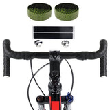 Maxbell Maxbell Soft Bike Handlebar Tape with Bar End Plugs Outdoor Sports Non-slip Yellow