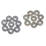 Maxbell 4x8 Pieces Pro Skateboard Bearings Chrome Steel