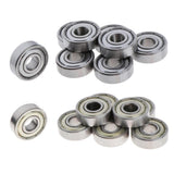 Maxbell 3x8 Pieces Pro Skateboard Bearings Chrome Steel