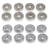 Maxbell 4x8 Pieces Pro Skateboard Bearings Chrome Steel