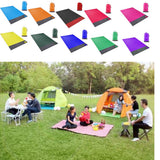 Maxbell Maxbell Beach Blanket Waterproof Pocket Picnic Sheet Mat Quick Drying Rug Black Red