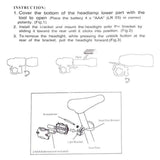 Maxbell 2xBicycle Bike Cycling Led Tail Rear Safety Flash Light Lamp for Mountain Road