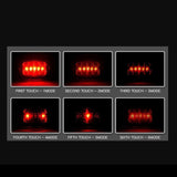 Maxbell 2xBicycle Bike Cycling Led Tail Rear Safety Flash Light Lamp for Mountain Road