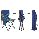 Maxbell Camping Chairs Folding Camping Director Luxury Seat Blue XL