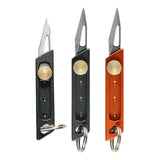 Maxbell 2xMulti Utility Knife Aluminum Retractable Paper Cutting Tool  Black