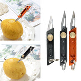 Maxbell 3xMulti Utility Knife Aluminum Retractable Paper Cutting Tool  Black
