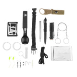 Maxbell 12 in 1 Outdoor Survival Kits Emergency Tools Backpacking Camping SOS Gear - Aladdin Shoppers