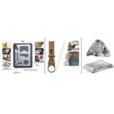 Maxbell 12 in 1 Outdoor Survival Kits Emergency Tools Backpacking Camping SOS Gear - Aladdin Shoppers