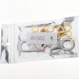 Maxbell 2xSkateboard Truck Rebuild Kit Washers M8 Nuts and Wrench Tool Golden