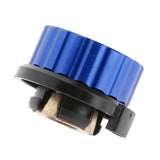 Maxbell 2xGas Tank Adapter Stove Connector Camping Gas Bottle Output Adaptor Black
