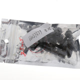 Maxbell 4x8x Longboard Skateboard Wheel Repair Hardware Screws with Wrench 1'' Black