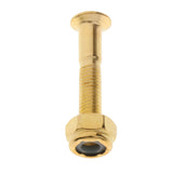 Maxbell 2x8x Longboard Skateboard Wheel Repair Hardware Screws with Wrench 1'' Golden