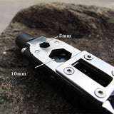 Maxbell 2xCompact Multifunctional Screwdriver Outdoor Portable Hexagon Wrench Survival