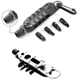 Maxbell 4xCompact Multifunctional Screwdriver Outdoor Portable Hexagon Wrench Survival