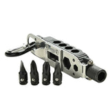 Maxbell 2xCompact Multifunctional Screwdriver Outdoor Portable Hexagon Wrench Survival