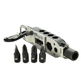 Maxbell 4xCompact Multifunctional Screwdriver Outdoor Portable Hexagon Wrench Survival