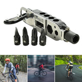 Maxbell 2xCompact Multifunctional Screwdriver Outdoor Portable Hexagon Wrench Survival