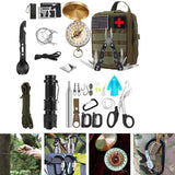 Maxbell Outdoor Survival Kit Tactical Gear Emergency First Aid Supplies Survival Set - Aladdin Shoppers
