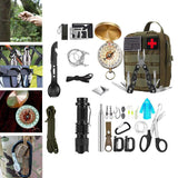 Maxbell Outdoor Survival Kit Tactical Gear Emergency First Aid Supplies Survival Set - Aladdin Shoppers
