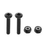 Maxbell 2xReplacement Longboard Skateboard Mounting Hardware Screws Black_35mm_8pcs
