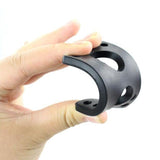 Maxbell 2xSkateboard Riser Pads Pair of Risers Longboard Shock Pads Black 6mm A