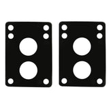 Maxbell 2xSkateboard Riser Pads Pair of Risers Longboard Shock Pads Black 6mm A