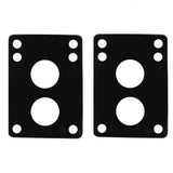 Maxbell 3xSkateboard Riser Pads Pair of Risers Longboard Shock Pads Black 6mm A