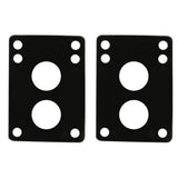 Maxbell 3xSkateboard Riser Pads Pair of Risers Longboard Shock Pads Black 6mm A