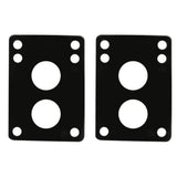 Maxbell 2xSkateboard Riser Pads Pair of Risers Longboard Shock Pads Black 6mm A