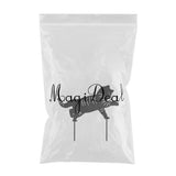 Maxbell 3 Cat Garden Statues Black Cat Silhouette Cat Decorative Garden Stakes