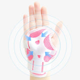 Maxbell 2/Set Luminous Kid Skating Safety Protective Gear Knee Elbow Wrist Pad