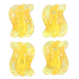 Maxbell 4x Replacement Skateboard Shark Wheels PU Longboard Maintenance Parts Yellow - Aladdin Shoppers