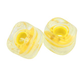 Maxbell 4x Replacement Skateboard Shark Wheels PU Longboard Maintenance Parts Yellow - Aladdin Shoppers