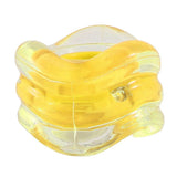 Maxbell 4x Replacement Skateboard Shark Wheels PU Longboard Maintenance Parts Yellow - Aladdin Shoppers