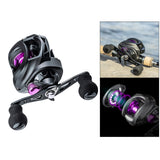 Maxbell 2x Baitcasting Reel High Speed 7.2:1 Fishing Reel 12 1BB 8KG Left Right